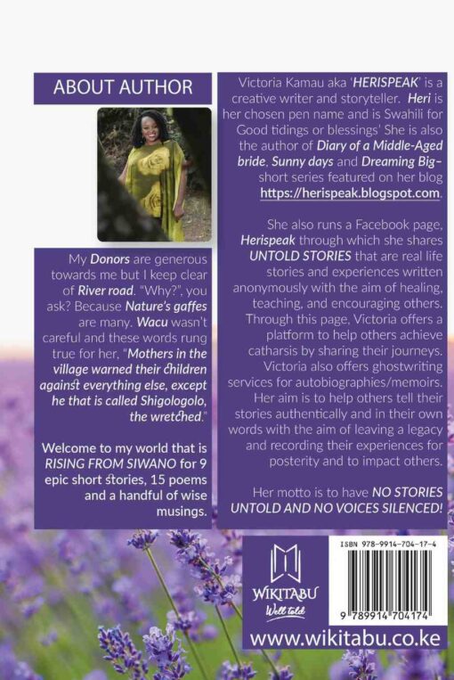 Rising From Siwano: When life throws us curve balls… A collection of short stories, poems and inspirational quotes. By Victoria Kamau - Image 2